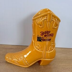 Vintage 80s Bobby McGee's Conglomeration Cowboy Boot EST. 1971